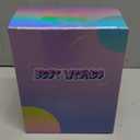 QearFun Kids Headphones Wired with Mic, 85/94dB Safe Volume Limit, Foldable Over Ear, Tangle-Free Cord & Sharing Port, Wired On-Ear Headset for School, Chromebook, Tablet, Travel - Boys & Girls (Pink aurora)