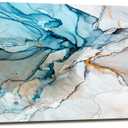 DZL Art A73862 Framed Wall Art Colorful Abstract Painting Background Canvas Wall Art Print Painting for Wall Decor Home Decor, 48"L x 24"W