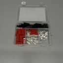 108 PCS 15/30/45 Amp Power Connectors Assortment Kit, Quick Disconnect Battery Connector Modular Terminals Connectors, AWG10-20