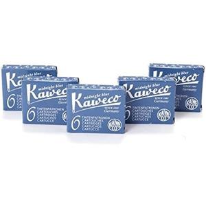 Kaweco Fountain Pen 30 ink cartridges short blue/black