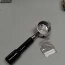 51mm Bottomless Portafilter for CM5418, Compatible for CASABREWS Espresso Machine CM5418, 3700Essential, 5418Pro, 5418J and 5418Basic, Stainless Steel Filter Holder and Filter, Black