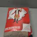 Morph George Washington Costume Adult With Wig, Founding Father Costume, Colonial Costumes Men, Halloween Costumes For Men (Medium)