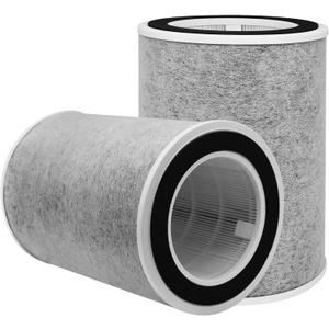 HP201 Replacement Filter Compatible with Shark HP 201 HP202 HC502 Air Purifier MAX H13 True HEPA Filters Compare to # HE2FKBASMB & HE2FKBAS 2 Pack