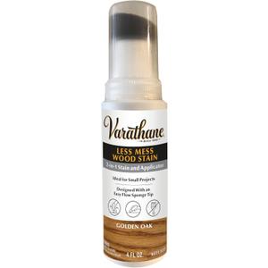 Varathane 368035 Less Mess Wood Stain and Applicator, 4 oz, Golden Oak (4 Ounce (Pack of 1)