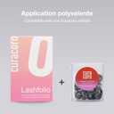 Curacoro LashFolio Narrow Promade Fans, Handmade Volume Eyelashes, 5D~10D, C CC D Curl, Thickness 0.03~0.07mm, 8-15mm Length, Professional Long-Lasting Promade Lash Fans (5D-0.07 CC, 8mm-15mm)