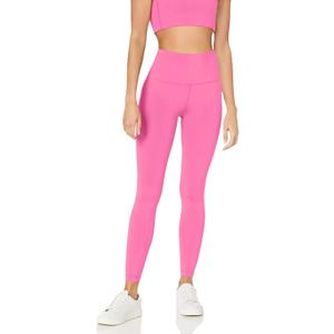 Amazon Essentials Workout Leggings for Women, High-Rise Active Sculpt Athleisure, (Large, Bright Pink)