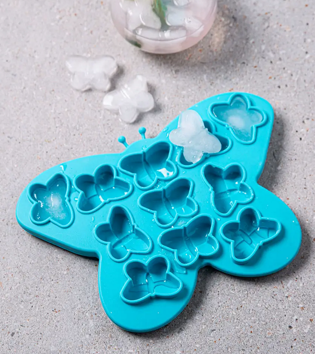 JCT Joie Ice Tray W Lid Butterfly 2 Pack