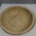 Travertine Decorative Bowl - 7.8 Diameter & 2 Height - Key Bowl for Entryway Table - Travertine - Organic Modern Centerpiece - Beige/Natural