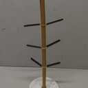 Gypie Gold Mug Holder Tree with Marble Base, 8 Hooks Coffee Cups Holder Stand, New Upgrad Stable Removable Mug Rack for Kitchen Cafe