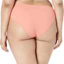 Amazon Essentials Womens Classic Bikini Swimsuit Bottom (Medium, Coral Pink)