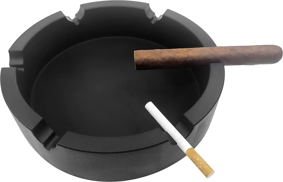 9-Inch Big Silicone Cigar Ashtrays, Unbreakable Cigar Ash tray, Flexible Deep Bowl Cigar Ash trays for Indoor/Outdoor 9-Inch Big Silicone Cigar Ashtrays, Unbreakable Cigar Ash tray, Flexible Deep Bowl Cigar Ash trays for Indoor/Outdoor