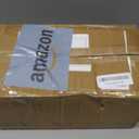 PTSTING Silverware Caddy Wood Utensil Holder Paper Plate Dispenser Silverware Utensil Caddy Cutlery Flatware Organizer Box for Spoons Forks Plates Napkins (Brown)