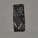 Pefei Tweezers Set - Professional Stainless Steel Tweezers for Eyebrows - Great Precision for Facial Hair, Splinter and Ingrown Hair Removal (Black)