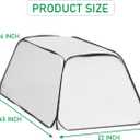 Garden Rows Plants Cover Pop Up Freeze Protection Greenhouse Accelerator Cover 45" x 21.6" x 16" Portable Mini Grow Plant Cover for Protecting Vegetables Fruits Plant Raised Garden Beds Vegetable Rows