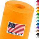 18" x 1200" (100 ft) Orange Construction Paper Roll  Made in USA Construction Kraft Paper Roll for School Projects, Colored Arts and Crafts, DIY, Bulletin Board, Decorations