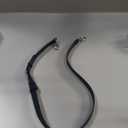 Smooth Leather Belt for Crossbody Handbags Shoulder Bag Replacement Adjustable Purse Strap Short Size Silver Clasp Navy Blue