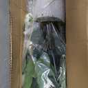 Jcezvnt 2 Pack Artificial Camellia Tree with White Pot, 24" Faux Potted Plants for Indoor Outdoor Decor, Tall Silk Greenery Plant for Home Office Living Room Balcony, White, 2FT