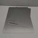 Katuchef Titanium Cutting Board for Kitchen, 100% Pure Titanium Cutting Board Food Grade,Non Toxic chopping board, Dishwasher safe, Easy to Clean(3PCS)