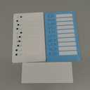 Aleric 2 Pieces Chore Chart for Kids to do List Chores Checklist Task Board, Sliding Morning Routine Chart for Adults, Daily Memo RV Checklist Planning Boards Reminder Charts