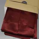 Bedsure Satin Pillowcase for Hair and Skin Standard - Burgundy Silk Pillowcase 2 Pack 20x26 inches - Satin Pillow Cases Set of 2 with Envelope Closure