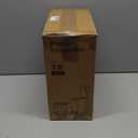 Cesun Small Bathroom Trash Can with Lid Soft Close, Step Pedal, 6 Liter / 1.6 Gallon Stainless Steel Garbage Can with Removable Inner Bucket, Anti-Fingerprint Finish (Matt Black)