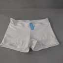 Yonique Womens Swim Shorts Bathing Suits Bottoms Swimsuit Bottoms, Size L, White