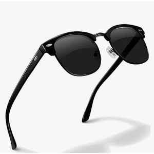 livho Rimless Trendy Polarized Sunglasses Men Women, Retro Sun Glasses for Men Women 2025, Semi Rimless UV Protection Shades