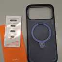 TORRAS Ostand Q3 Air for iPhone 17 Pro Max Case with 360 Magnetic Stand, Fit for MagSafe, Mil-Grade Drop Tested, Camera Control Button, Shockproof Phone Case for iPhone 17 Pro Max 6.9", Midnight Blue