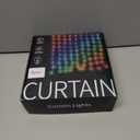 Avatar Controls Curtain Lights Year Round Lights, Programmable & Music-Sync Animated LED Curtain String Lights, 400 LED 6.2ft RGB Fairy Light APP Remote Control for Bedroom Wall Backdrop Yard Decor