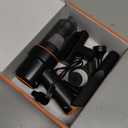 KMM Handheld Car Vacuum Cleaner, 11000PA Vacuum Cleaner & Air Duster, 120W High Power Vacuum Portable Cordless, Hand Held Vacuum Rechargeable with Multi-Nozzles & LED Light for Home, Car, Office