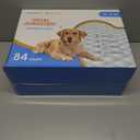 Petphabet Puppy Dog Training Potty Pads - 84 Count Box - 23" x 24" Large - Ultra-Absorbent Pet Pee Pads for Puppy Housebreaking (84 Pack)