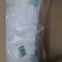 Pozino Flat Thin Pillows for Sleeping - Standard Size 1 Pack Slim Bed Pillows for Side Back Stomach Sleepers,2.5 inch Height Ultra Low Pillows,Down Alternative Filling (White)