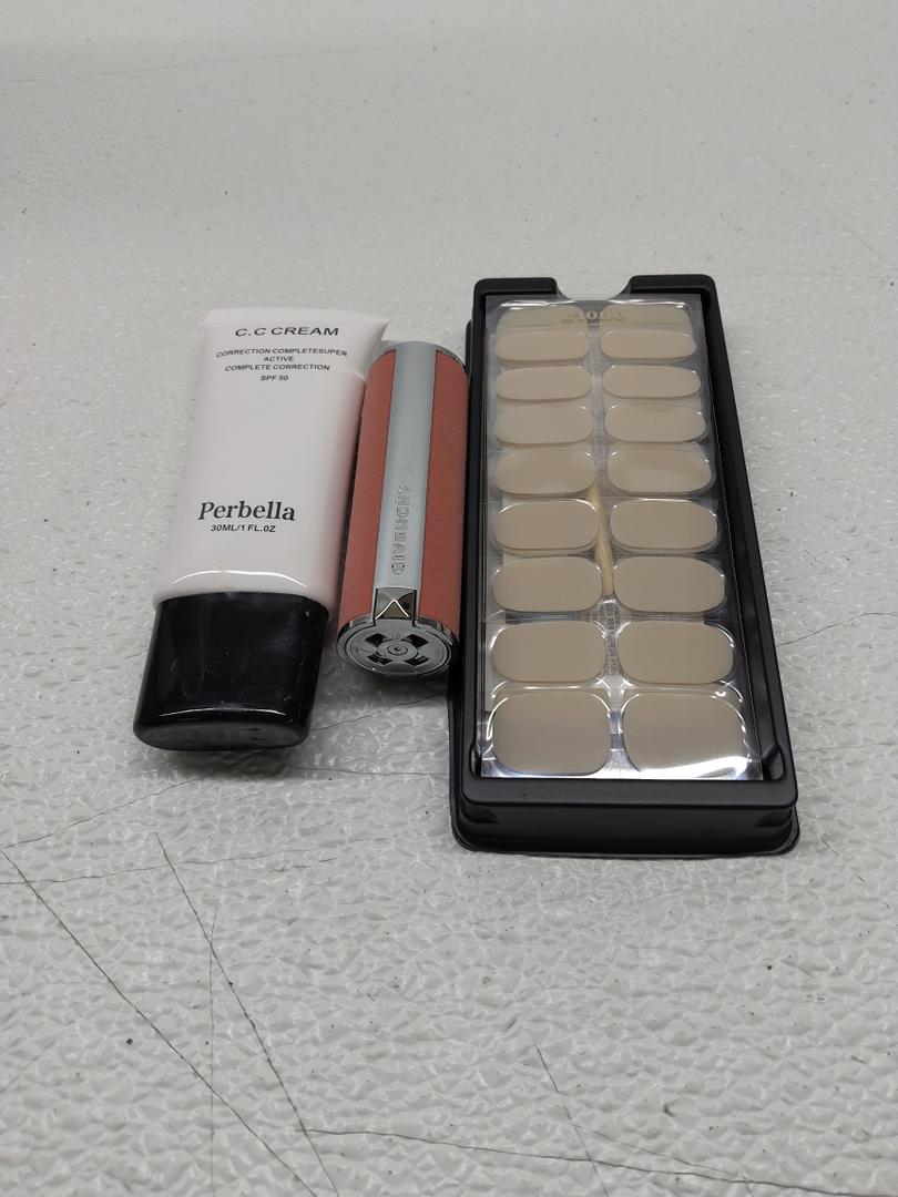 ohora Semi Cured Gel Nail Strips. Givenchy Le Rouge Interdit Intense Silk Lipstick - 223 Rose. Cc Cream