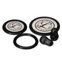 3M Littmann Stethoscope Spare Parts Kit Black, Compatible with Classic III, Cardiology IV, CORE Digital, Includes Eartips, Adult & Pediatric Diaphragms, Non-Chill Bell Sleeve, 40016