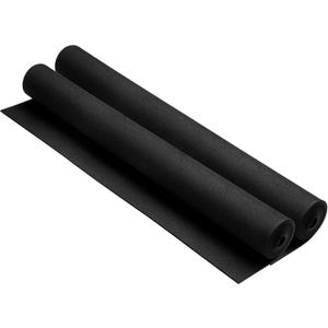AMZQNART 2Pcs EVA Foam 1mm, Cosplay Foam 16x59 inch Black, High Density 90 kg/m, for Craft Projects Cosplay Costumes, Fake Weapons, Decorations, Christmas, Easter, Thanksgiving, etc.