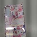 SURITCH Marble Case for Samsung Galaxy S21 FE, [Built-in Screen Protector] Full-Body Protection Shockproof Rugged Silicone TPU Bumper Protective Cover for Galaxy S21 FE 5G 6.4 Inch (Rose Marble)