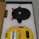 PREXISO Multi Surface Laser Level LED Light Vial, 30Ft Horizontal & Vertical Line Laser with Wall Mount Base, 2 Pins, 10 Sticker, 2 AA Batteries for Hanging Frames & Picture, Construction Wall Writing