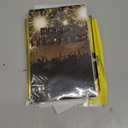 2026 New Years Eve Party Decorations - Gold and Black Balloon Kit with Banner, Curtains, Star & Champagne Balloons for NYE Countdown Party Supplies