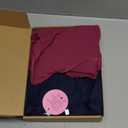 3 Pack Womens Oversized T Shirts Long Sleeve V Neck Cotton Basic Tops Loose Fit Workout Tees Fall Winter Outfits (Small, Black, Navy Blue, Fuchsia)