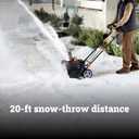 WORX 40V 20" Cordless Snow Blower, Electric Snow Thrower for 6-Car Driveway, Snow Removal with Brushless Motor, 2 4.0 Ah Batteries & Charger Included, WG471