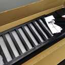 Bamworld Shoe Rack for Front Door Entrance Bamboo Shoe Organizer with Storage Box Free Standing Shoe Cabinet Shoe Storage Shelf for Entryway, Closet and Doorway (Black)