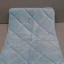 OLANLY Memory Foam Bath Mat 24x16, Ultra Soft and Absorbent Bathroom Rugs, Machine Washable, Comfortable Bath Carpet for Bathroom Floor, Tub and Shower, Sky Blue