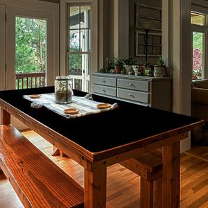 Silicone Mats,Large Silicone Heat Resistant Mat, Nonslip Mats for Kitchen Counter, Countertop Protector, Nonstick Waterproof Craft Table Placemat (36 x 24Black)