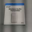 Premium Bluetooth 5.4 Transmitter, Airplane Wireless Adapter, Supports 2 AirPods/Headphones, Bluetooth Transmitter for TV, Airplane, Gym, with aptX Adaptive & Low Latency