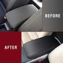 AOMSAZTO Armrest Covers for Honda Civic 2006-2011 Black