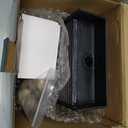 Small Indoor Relaxation Tabletop Fountain, Zen Meditation Waterfall Feature with Color LED Light & Natural Rocks, 4 Level Desk Waterfall for Home Office Bedroom Living Room Decoration (Style 2)