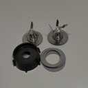 8 Pieces Replacement Part Ice Blades 4961 4980 Jar Bottom Cap 4902 Rubber Gaskets and Coupling Stud Slinger Pin Kit Compatible with Oster & Osterizer Blender Accessories