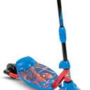 Huffy Toddler 3-Wheel Scooter for Kids, Multiple Colors & Licensed Character Graphics, Ages 3+, Durable Steel Frame, Wide Non-Slip Deck, Stable Lean-to-Steer Design, Light-Up Options, Girls/Boys