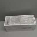 2 PC Wooden Utensil Holder,With 4-Compartments size*1 + 3-Compartments size*1 Extra Large Kitchen Counter,Cooking Spatula Organizer,Farmhouse Decor, Rustic Cooking Utensil