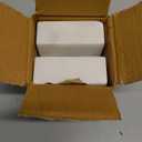 Creative Co-Op Contemporary Marble Cookbook Stand, White